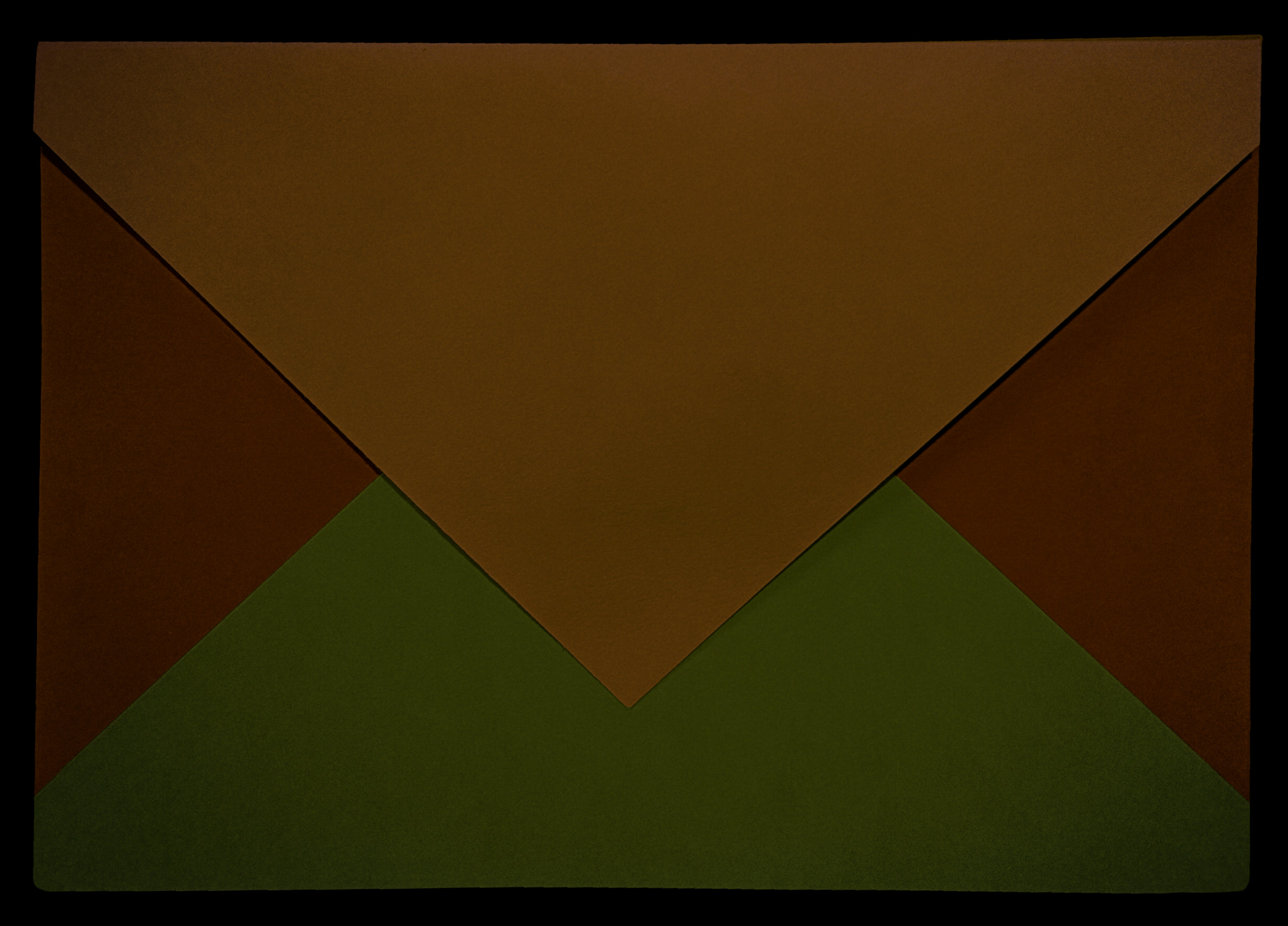A closed envelope.