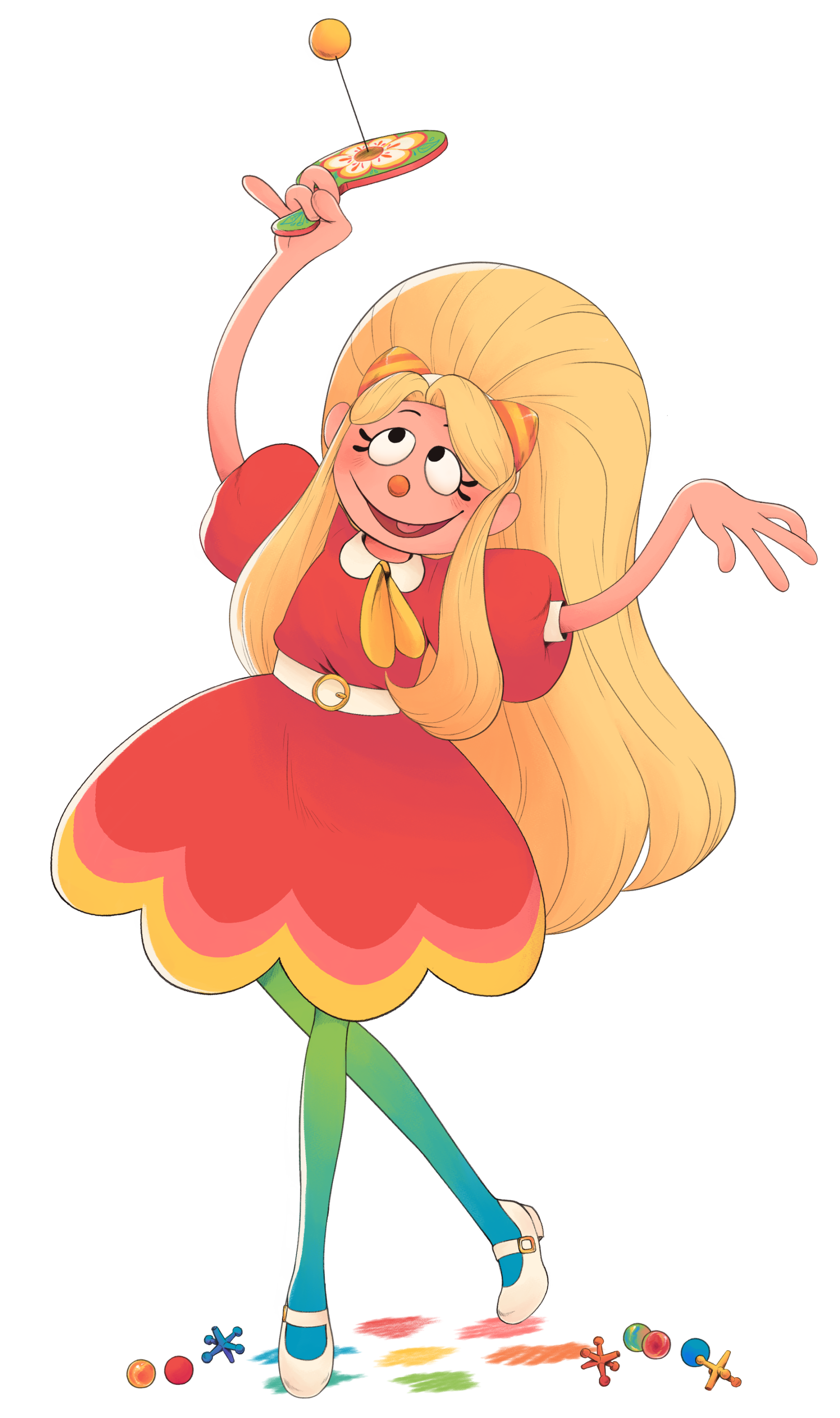 An illustration of Julie.