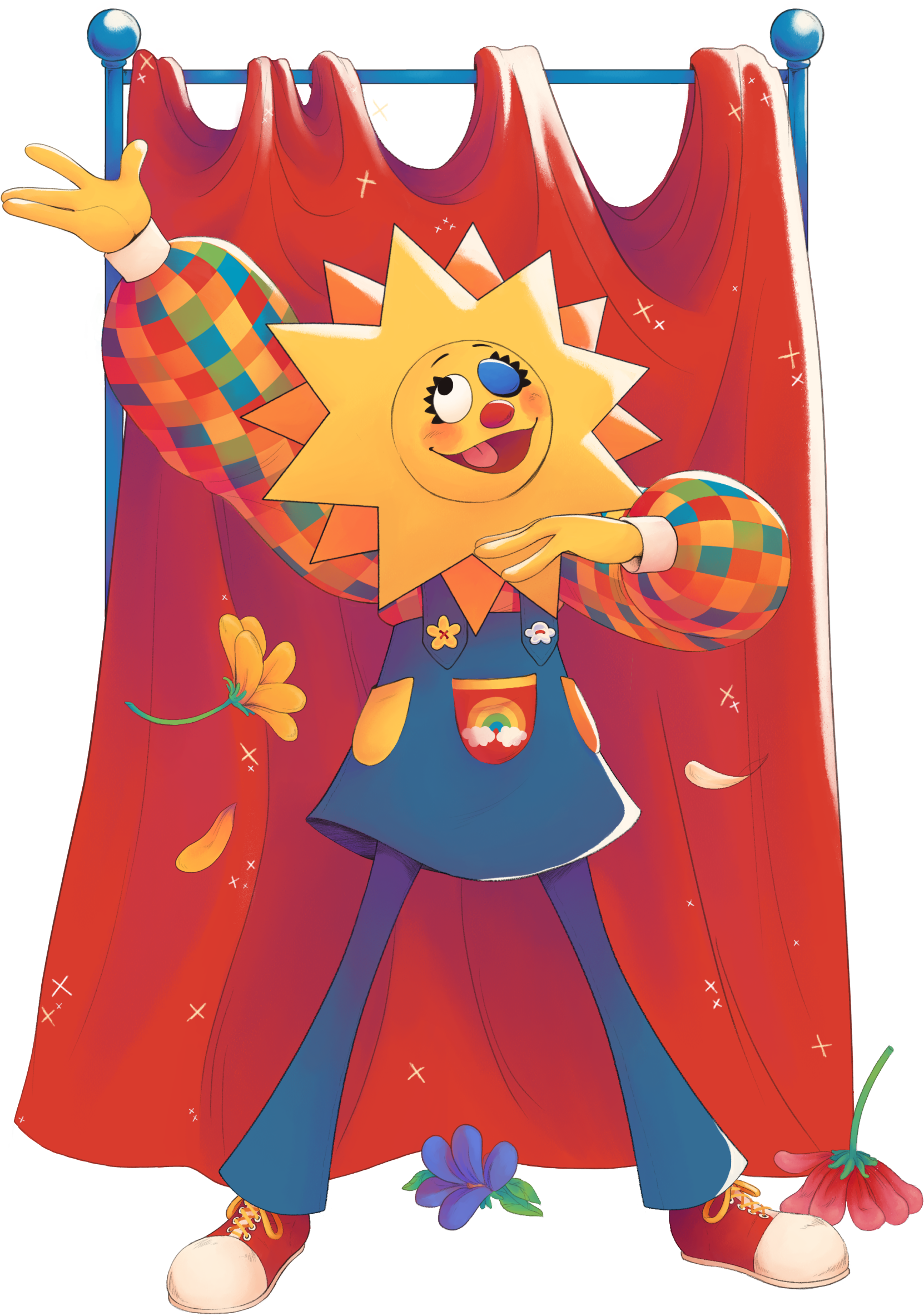 An illustration of Sally.