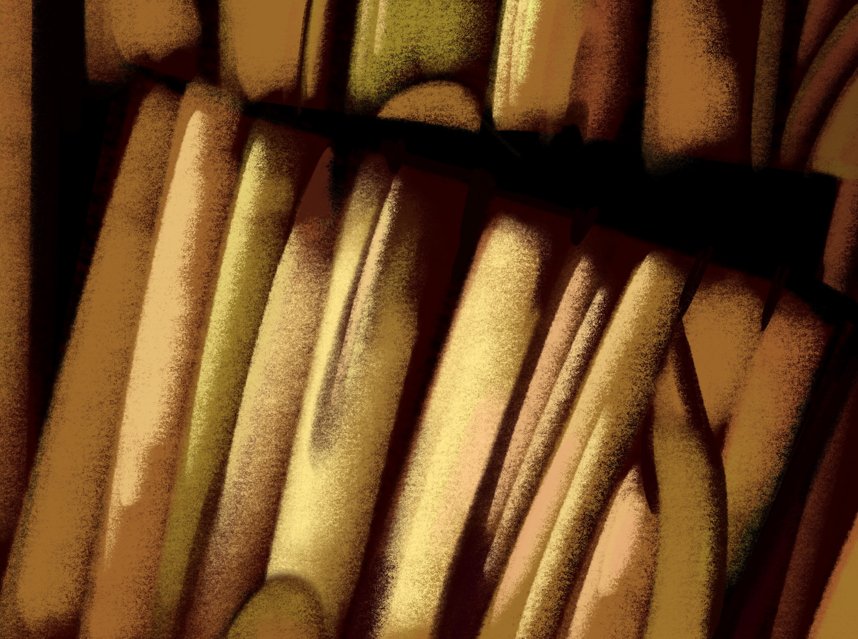 closeup on shed door